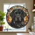 Newfoundland Stained Glass Effect Suncatcher